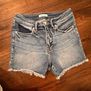 Good American denim shorts